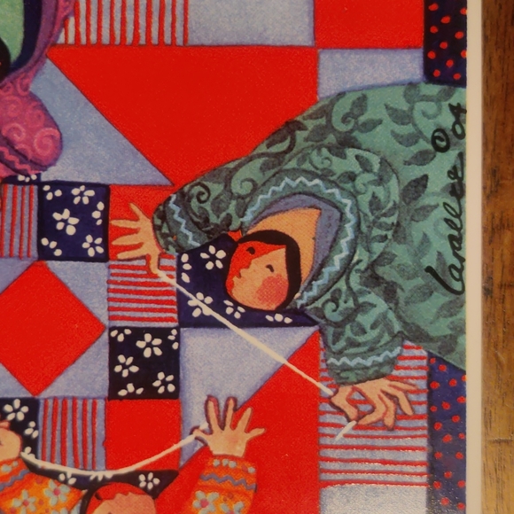 Barbara Lavallee Ceramic Trivet - Picture 2 of 3